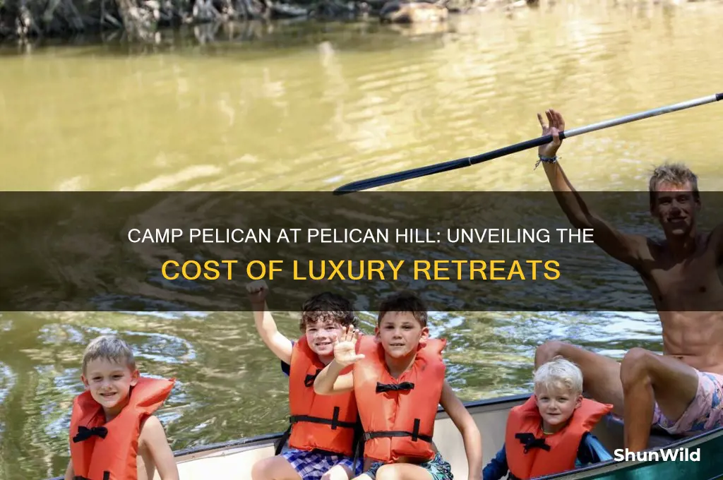 how much does camp pelican at pelican hill cost