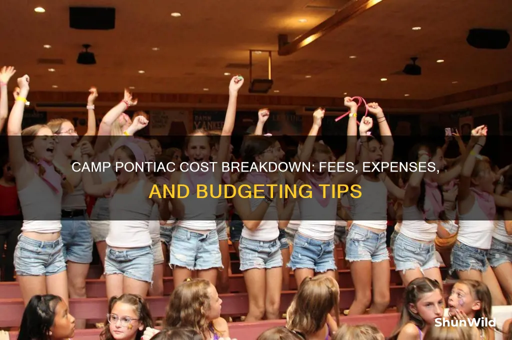 how much does camp pontiac cost