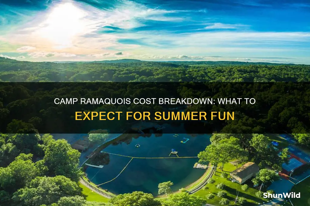 how much does camp ramaquois cost