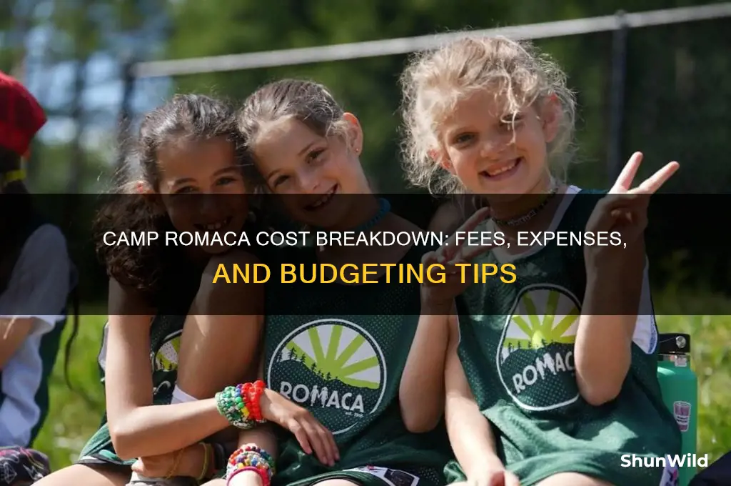 how much does camp romaca cost