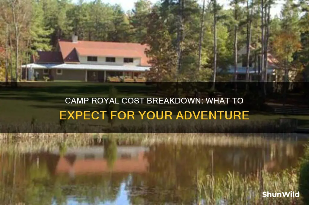 how much does camp royal cost