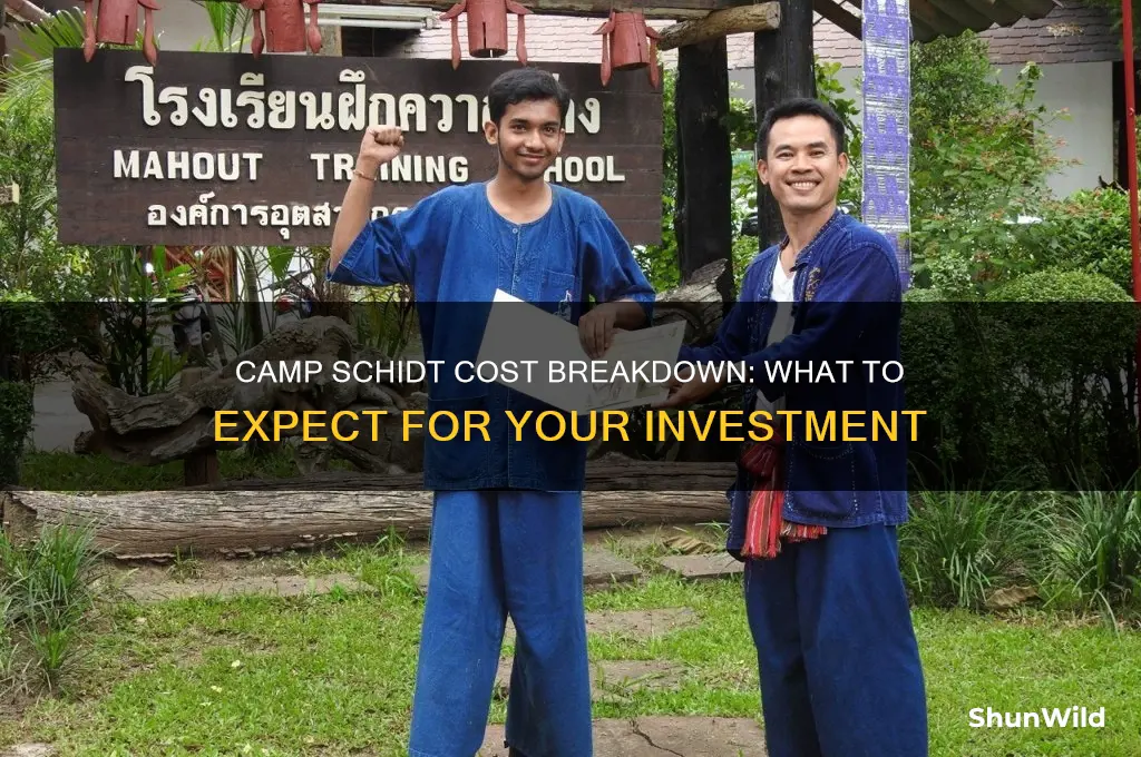 how much does camp schidt cost
