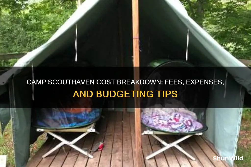 how much does camp scouthaven cost