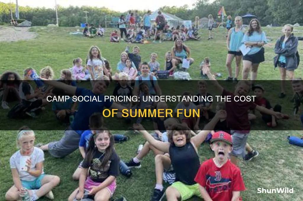 how much does camp social cost