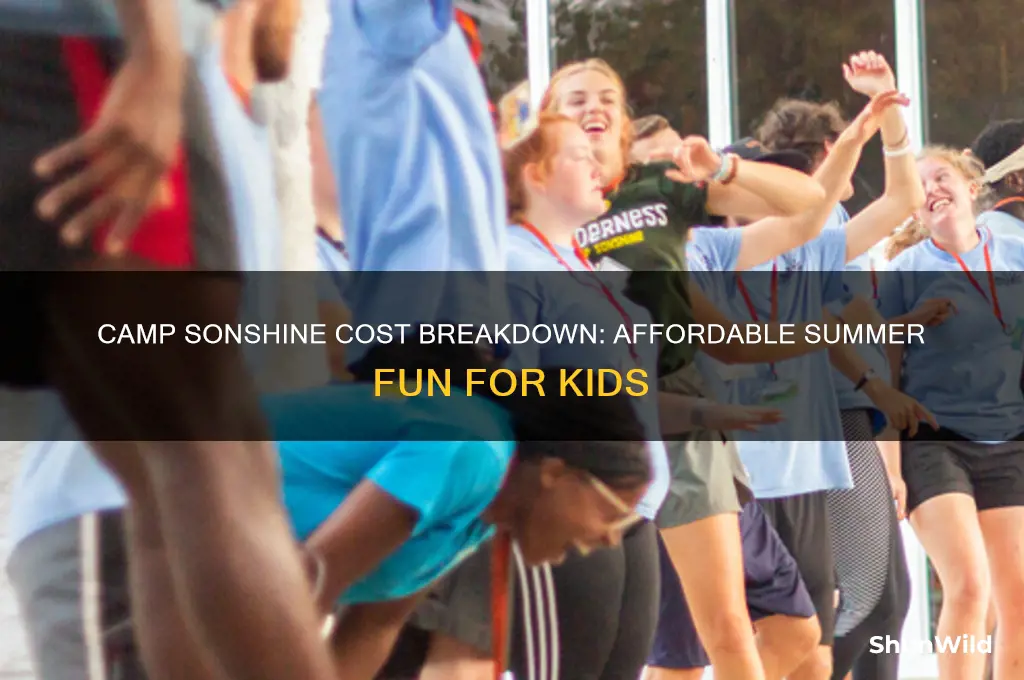 how much does camp sonshine cost