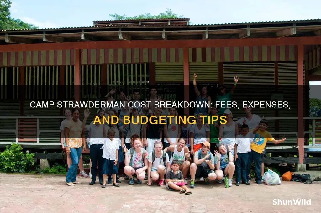 how much does camp strawderman cost