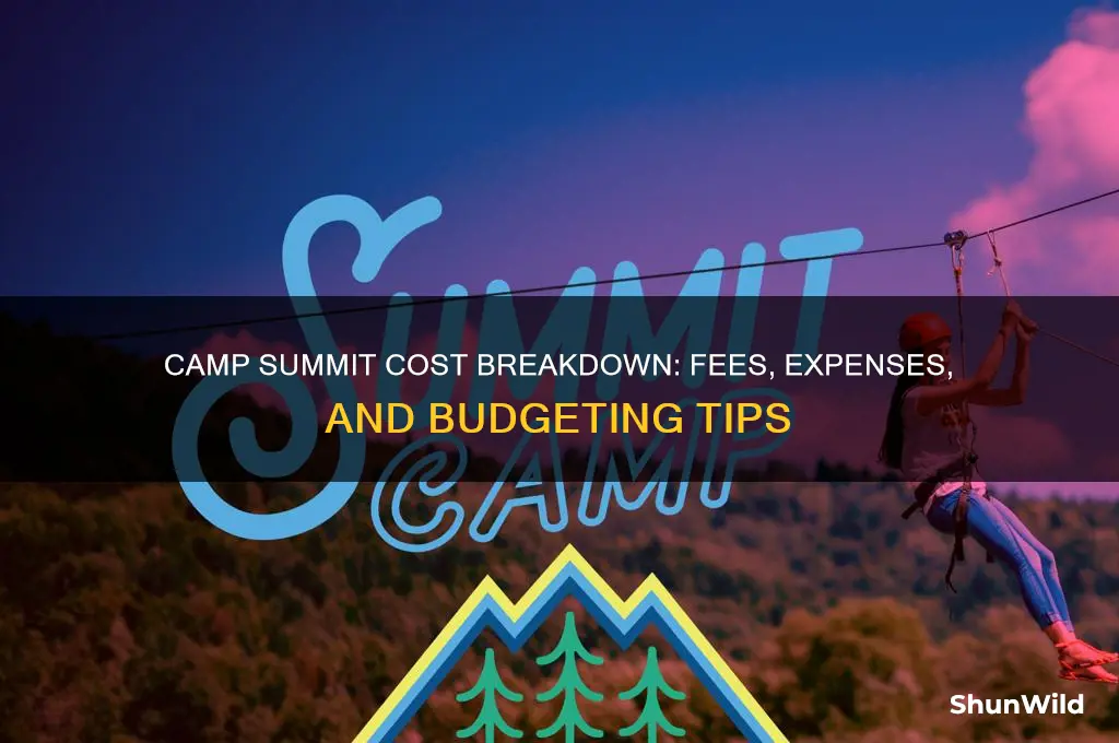 how much does camp summit cost