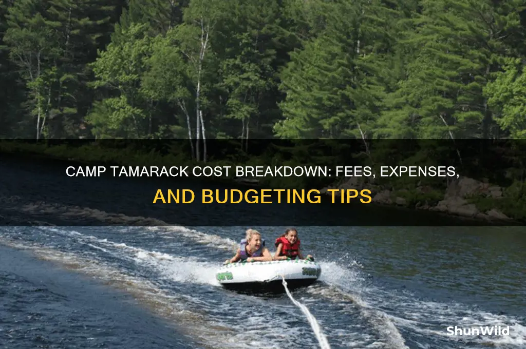 how much does camp tamarack cost
