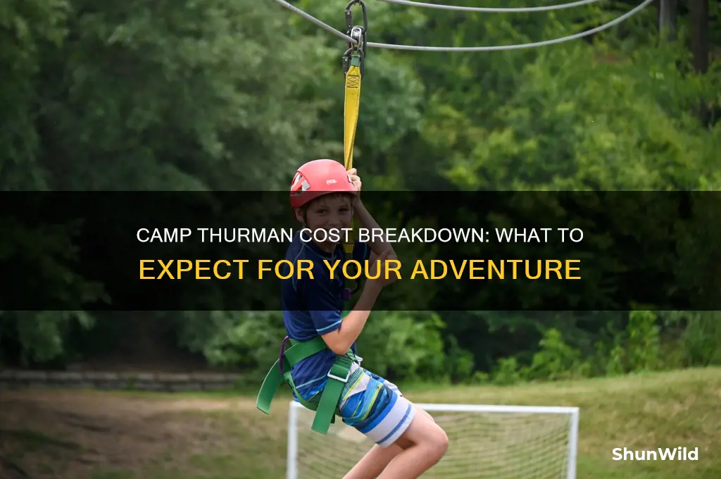 how much does camp thurman cost