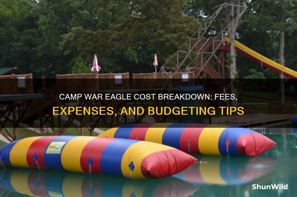 how much does camp war eagle cost