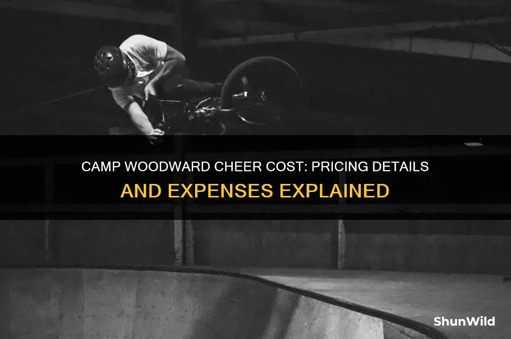how much does camp woodward cheer cost
