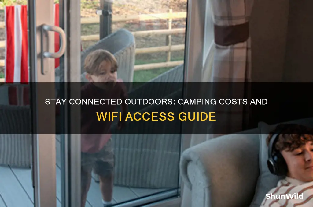 how much does camping coshow get wifi while camping