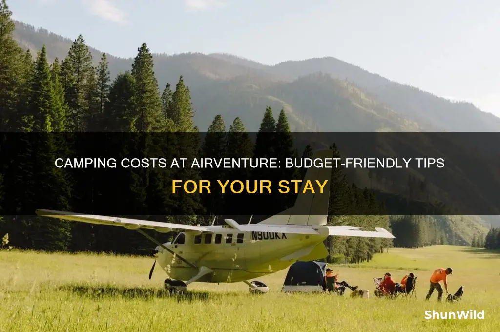 how much does camping cost at airventure