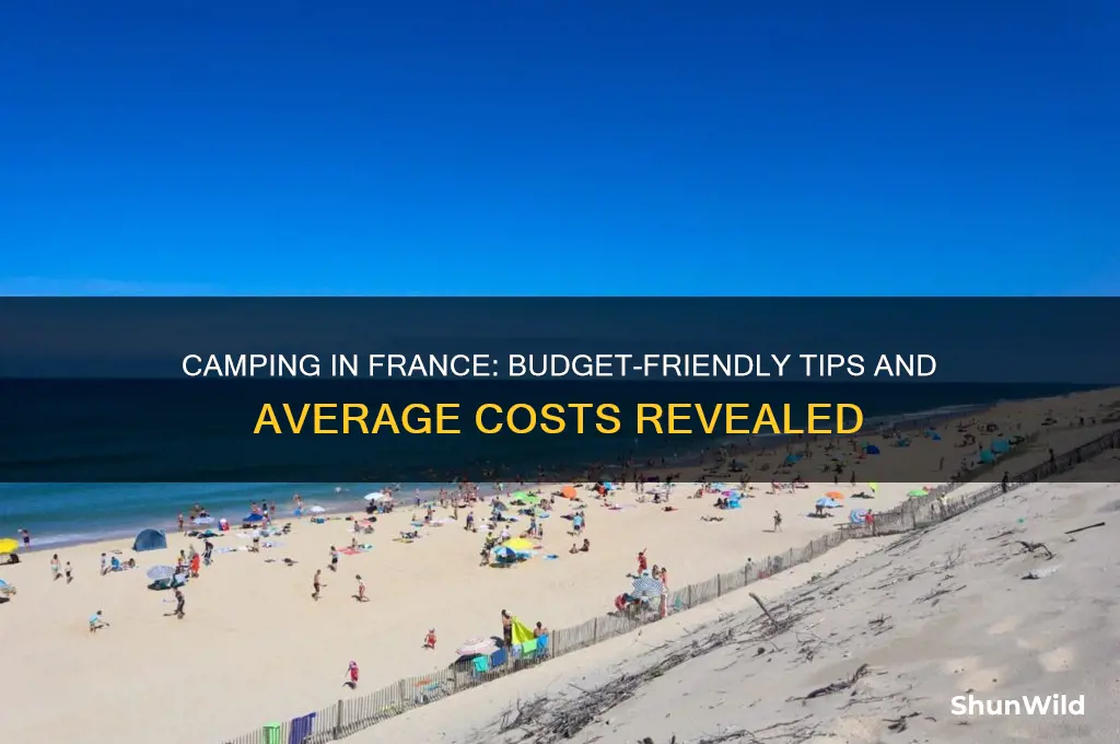 how much does camping cost in france