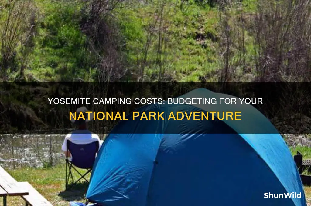 how much does camping cost in yosemite