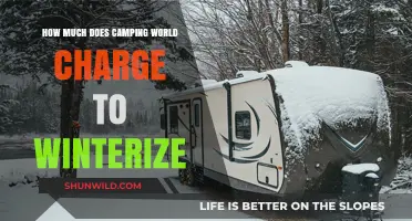 Camping World Winterization Costs: What to Expect for Your RV