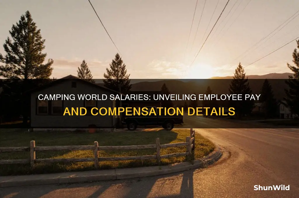 how much does camping world pay