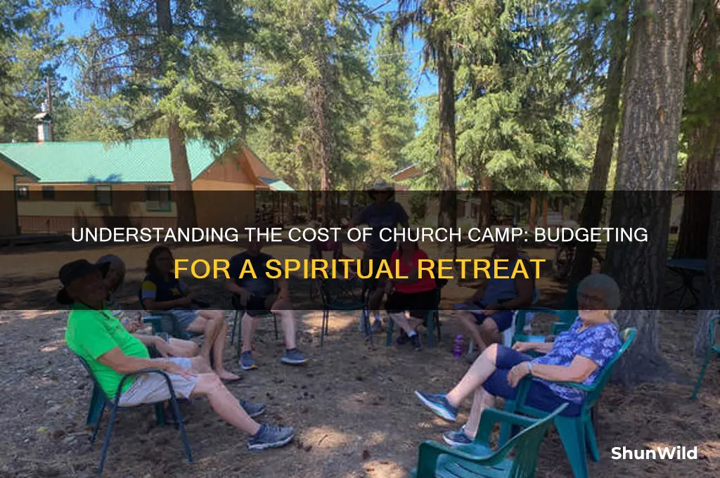 how much does church camp cost