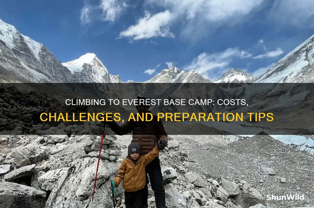 how much does climbing to base camp everest
