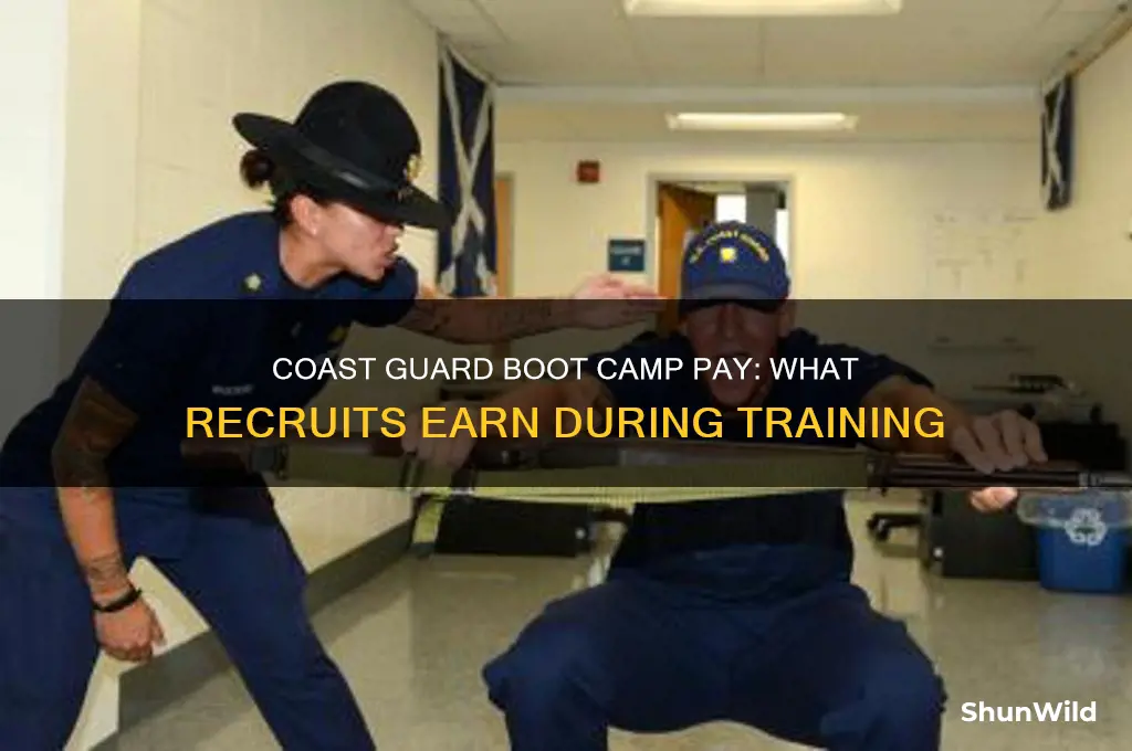 how much does coast guard boot camp pay