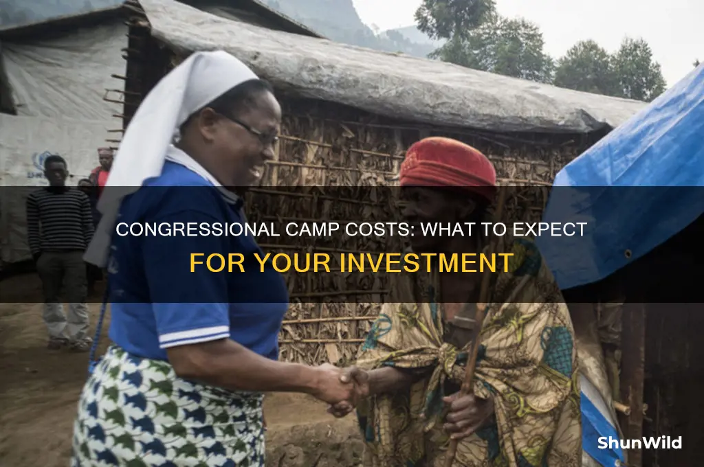 how much does congressional camp cost