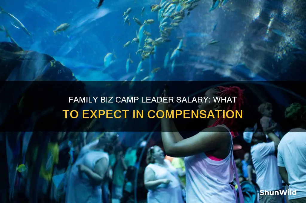 how much does family biz camp leader pay