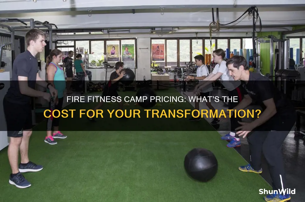 how much does fire fitness camp cost