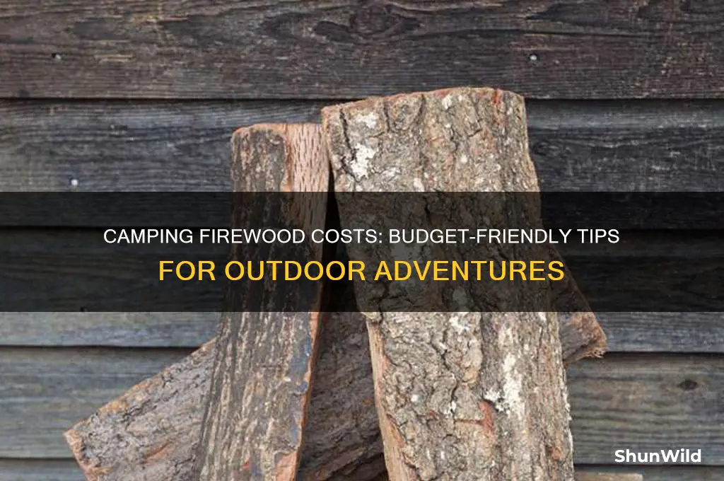 how much does firewood cost for camping