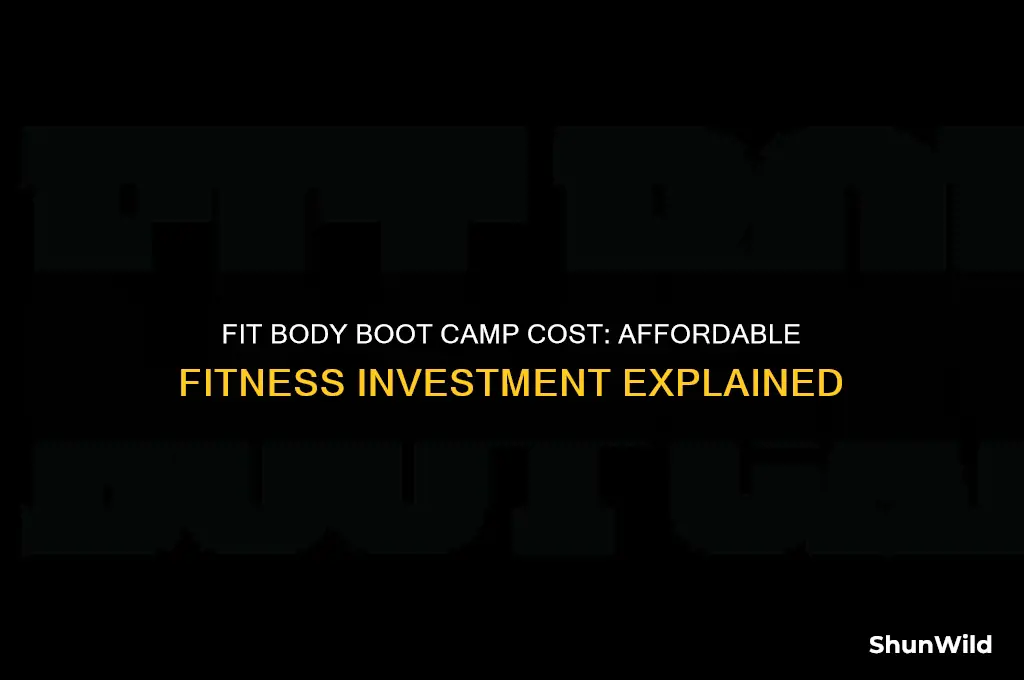 how much does fit body boot camp cos5