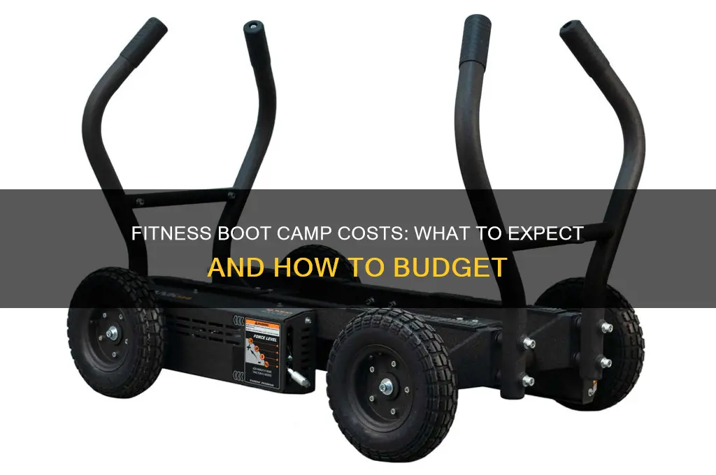 how much does fitness boot camp cost