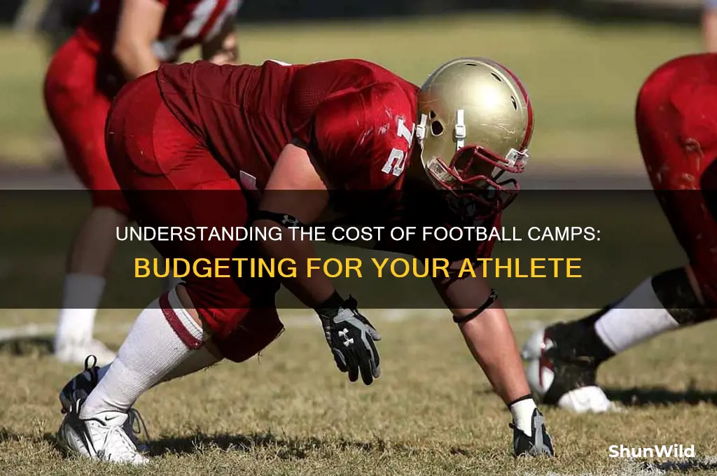how much does football camp cost