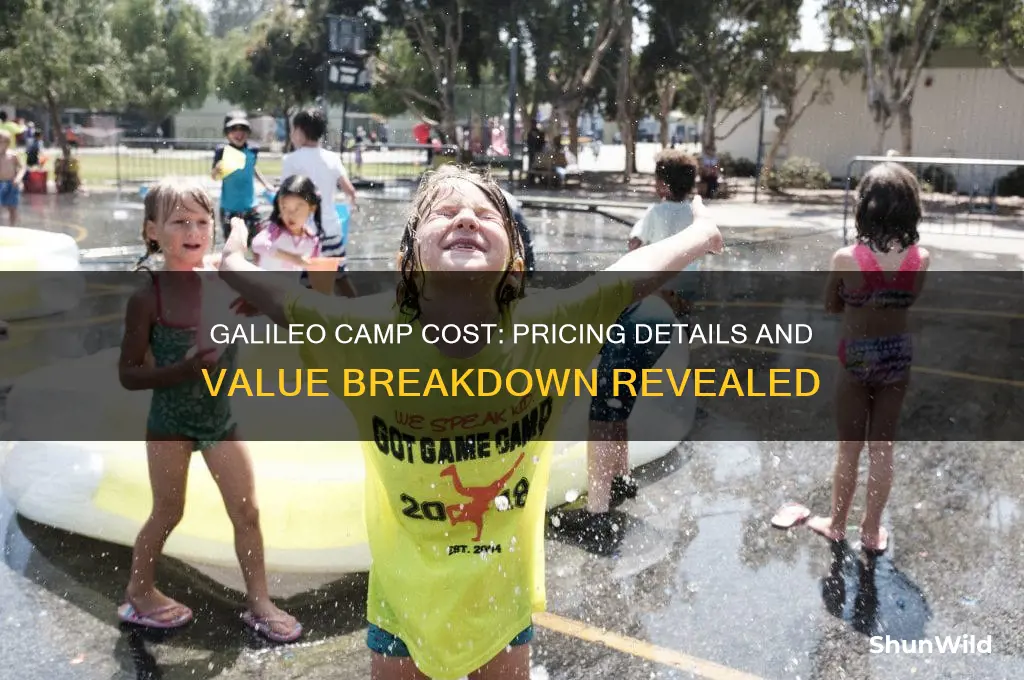how much does galileo camp cost