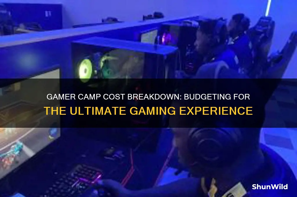 how much does gamer camp cost
