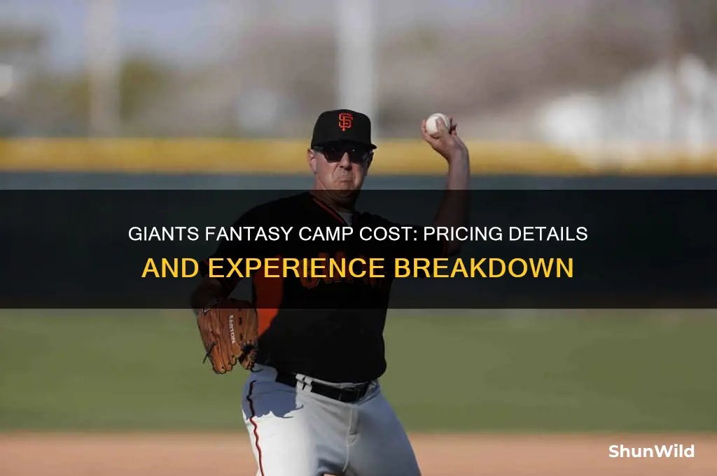 how much does giants fantasy camp cost