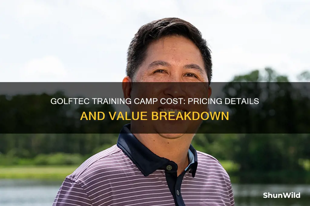 how much does golftec training camp cost