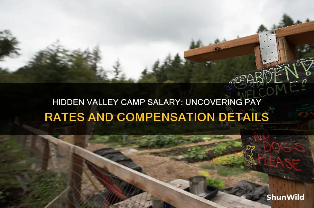 how much does hidden valley camp pay