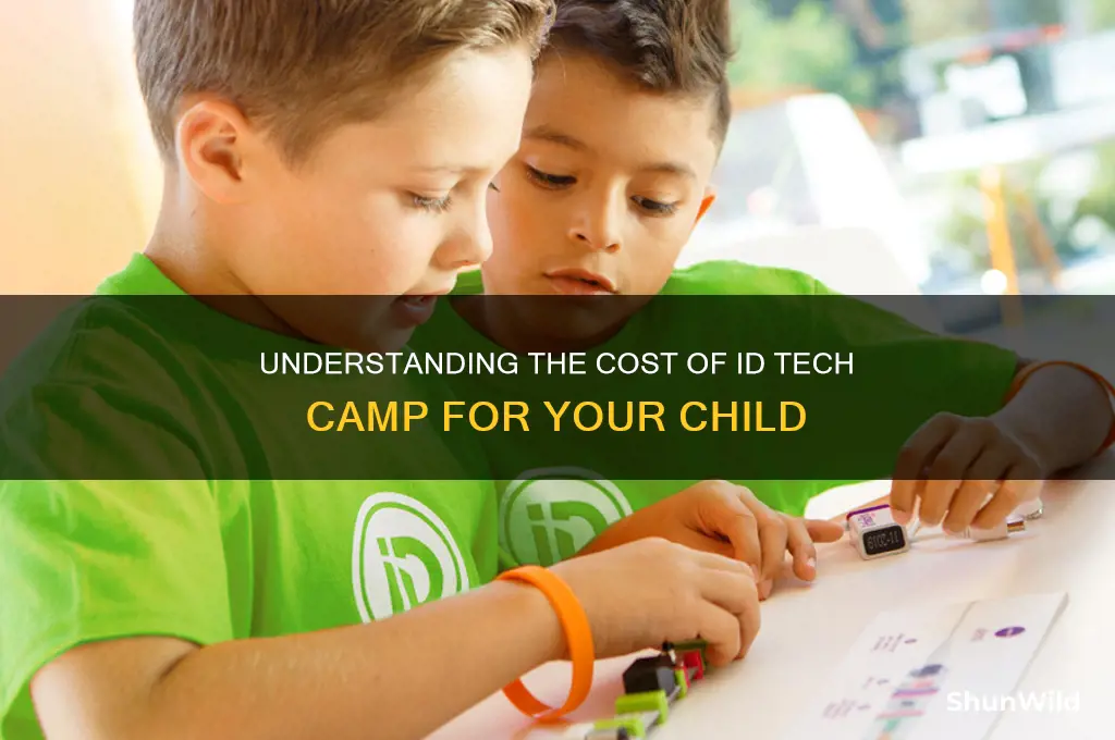 how much does id tech camp cost