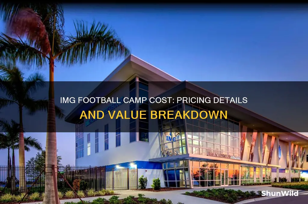 how much does img football camp cost