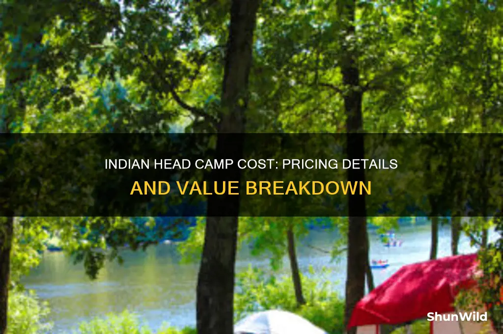 how much does indian head camp cost