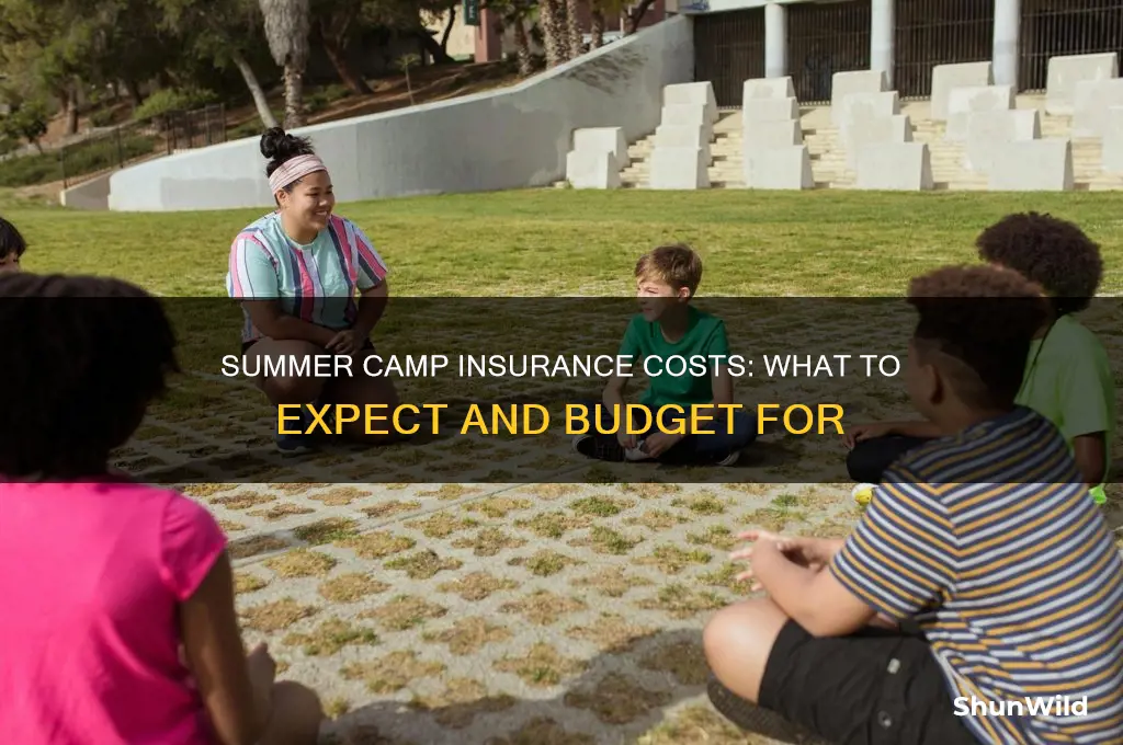 how much does insurance cost for summer camps