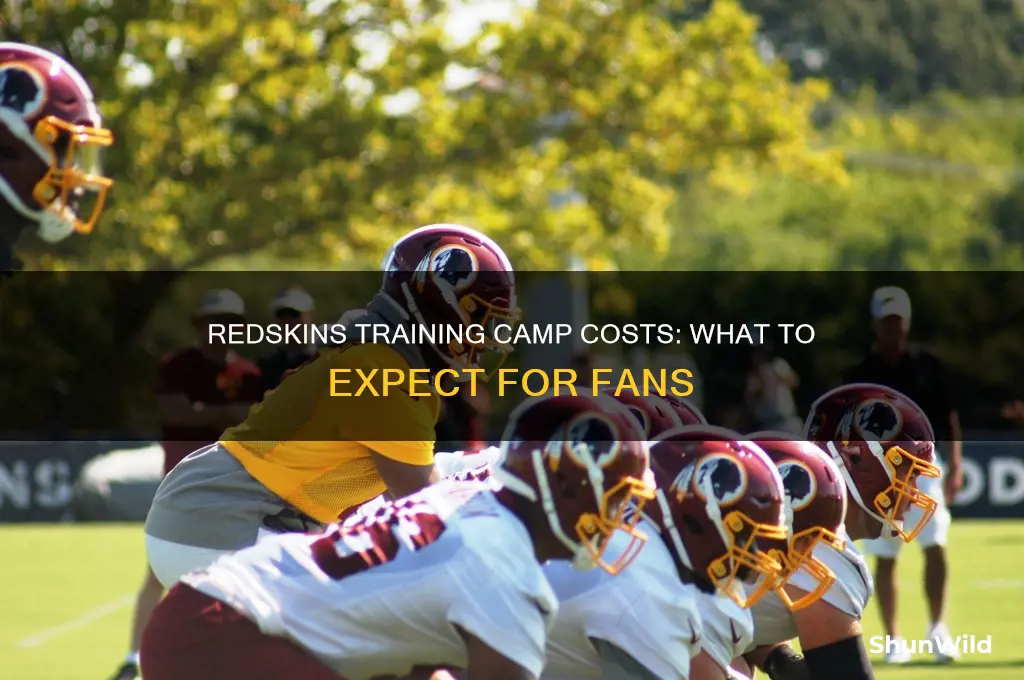 how much does it cost to attend redskins training camp