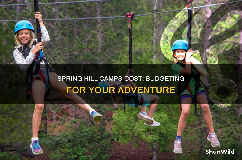 how much does it cost to attend spring hill camps