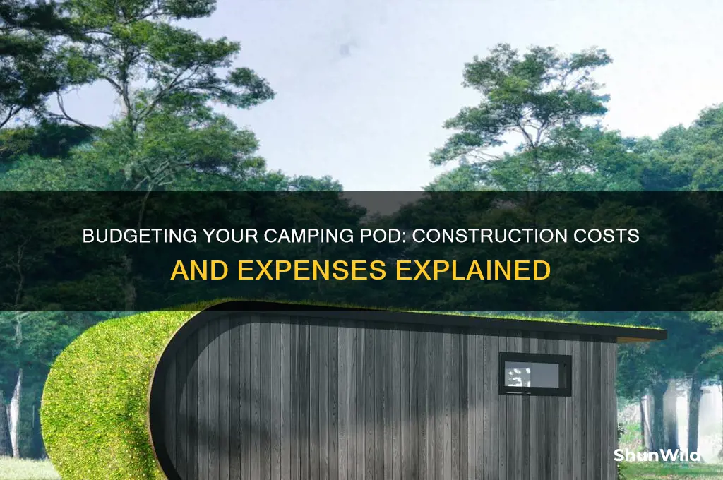 how much does it cost to build a camping pod