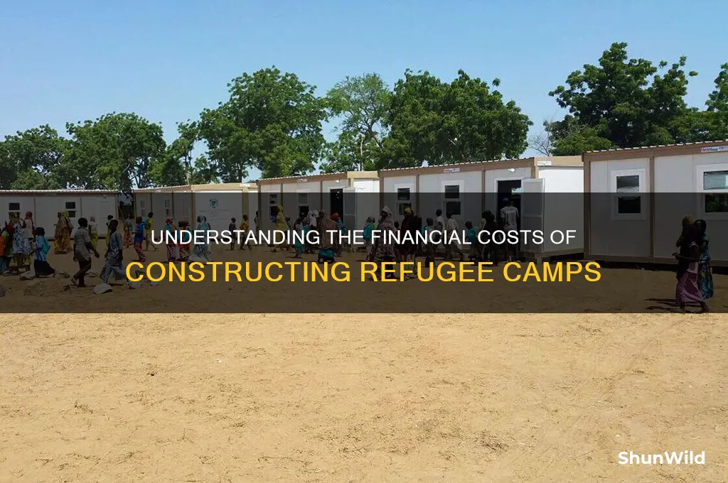 how much does it cost to build a refugee camp