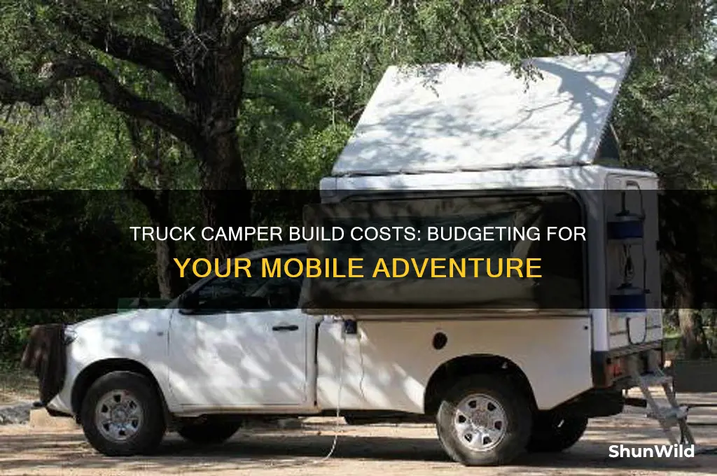 how much does it cost to build a truck camper
