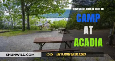 Acadia Camping Costs: Budgeting Your Outdoor Adventure in Maine