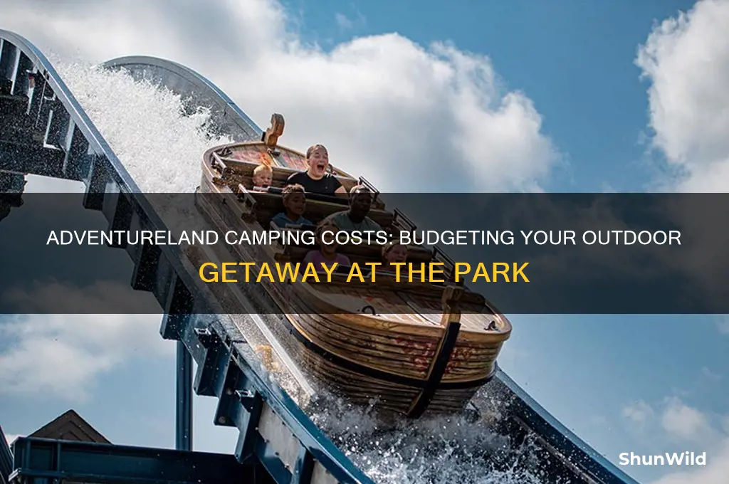 how much does it cost to camp at adventureland