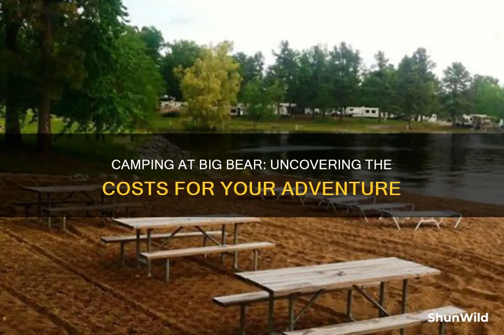 how much does it cost to camp at big bear