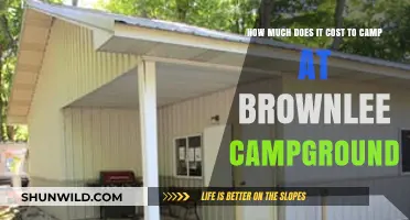 Brownlee Campground Costs: Budget-Friendly Camping Fees Revealed