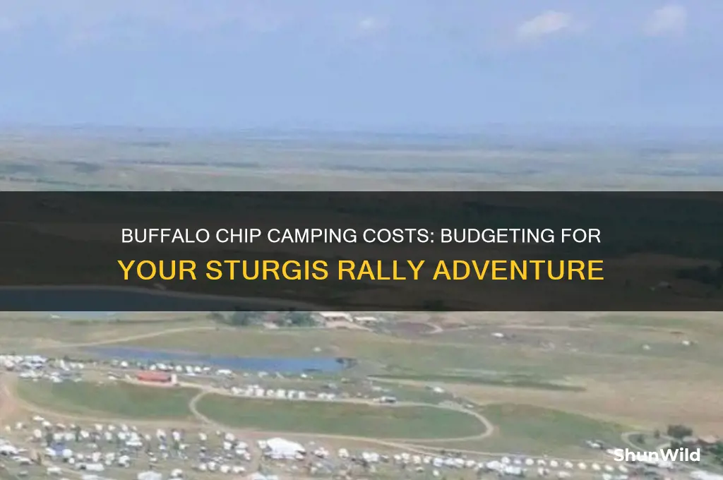 how much does it cost to camp at buffalo chip
